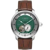 Zeppelin 8566-2 Mens Watch Friedrichshafen Open Heart Automatic 40mm 5ATM