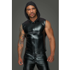 Noir Handmade H062 Hooded Shirt with 2-way Zipper M