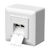 FGB CAT6a mrežna vtičnica z dvema RJ45 priključkoma 10 Gbit/s