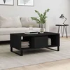 Stolić za kavu crni 90 x 50 x 36,5 cm od konstruiranog drva