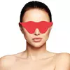 Red stylish blind mask