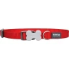 Red Dingo Najlonska ovratnica classic red GS