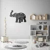 Wallity Zidna dekoracija Elephant, Crna