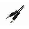 E-GREEN Kabl audio 3.5mm - 3.5mm M/M 1.2m crni