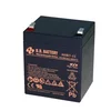 BB TECH Baterija terminal SHR7-12 BB T2, 12 V, 7 Ah, Crna