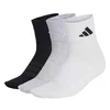 ADIDAS PERFORMANCE Športne nogavice ESS pegasto siva/črna/bela