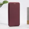 Maska na preklop Coral Book za iPhone 14 violet crvena