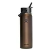 Lightweight Straw thermo-insulated bottle, stainless steel, 950 ml,