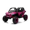 Električni avtomobilček Buggy UTV KCK 4x4 roza 24V | 800 W | 50 kg | EVA | LED | 2,4 Ghz | EKO usnje