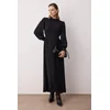 Trendyol Modest Ženska haljina Tctss25Eb00110, Crna