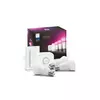 Philips Hue STARTER KIT LED PAMETNE ŽARULJE 3xE27 2200-6500K+RGB 806 Lm + PRIBOR