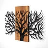 Wallity Zidna dekoracija Horn Tree-381, 59x96cm, Hrast