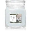 Yankee Candle Snow Kissed Pine dišeča sveča 368 g