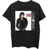 Michael Jackson Unisex majica Bad Black XXL