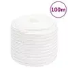 Vidaxl vidaXL Jadralna vrv, enobarvna bela, 18 mm, 100 m, polipropilen