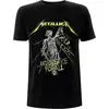 Metallica Unisex majica And Justice For All Tracks (Back Print) XXL