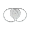 LED nadgradni luster BARI LED/20W/230V beli