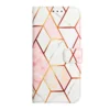 Maska na preklop Marble za Honor 600/ 600 Pro geometry roze