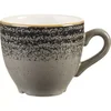 CHURCHILL Homespun Charcoal Black skodelica za espresso, prostornina: 0,10 litra (12 kos)
