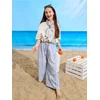 Sinsay - Wide leg pantalone - šareno