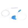 Extralink 1:4 PLC Splitter SC/APC 900um, 1.5m