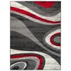Chemex Preproga Cheap Moderna Trendovska D317A Crm Kremna Rdeča Siva Črna 250x300 cm