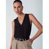 Willa Bluza DELRAY BLOUSE črna