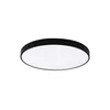 Top Light-LED prigušiva stropna svetiljka PETAL LED/60W/230V, prečnik 59 cm, crna + daljinski upravljač