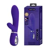 Vibrator Thomas, Silikonski, 20cm, Ljubičasti