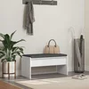 Klupa za hodnik s jastukom Bijelo 80 x 38 x 46 cm