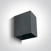 ZIDNA SVJETILJKA LED 3W/3000K/200lm/230V/IP54/68x107x90mm ANTRACIT