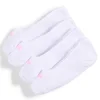 PUMA Mesh Footies Socks Women (2-pack), Women, White/Pink, 35-38
