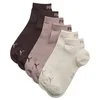 PUMA Quarter Socks 3 Pack Unisex, Clothing, Beige Combo, 43-46