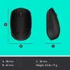 Bezicni Miš Logitech M171 plavi