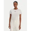 BOSS Majica Elove 50554696 Bela Slim Fit