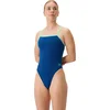 Speedo solid tri back blue l - uk36