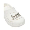 sponka za čevlje Crocs QUEEN CHAIN 10011704 Srebrna