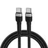 Wozinsky WNBCC1 kabel USB-C na USB-C PD 65W, 1m, črn