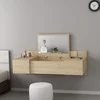 Hanah Home Sto za šminkanje 100x33x39,1cm Hrast