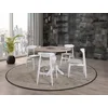 Hanah Home Albero131 Trpezarijski set, Braon-Beli