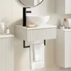 Zidni sudoper Bijela 40 x 35 x 39 cm Konstruirano drvo