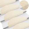 Vidaxl Samolepilne preproge za stopnice sisal 15 kosov 65x21x4 cm