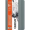 Canson Book Hardbound Graduate Sketch & Notes 21,6 x 14 cm 90 g Light Grey Skicirka