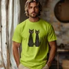 Camiseta Majica sa štampanim printom Cam 308, Muška, Limeta