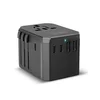 slomart Univerzalni potovalni adapter SBS GaN 70W 3xUSB-C 2xUSB-A z etuijem - črn