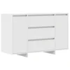 Kreveta s ladicama Bijelo 120 x 41 x 75 cm Konstruirano drvo