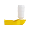 Pasja Plastenka 2 v 1, prenosna, 500ml, rumena