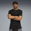 Mens Puma CLOUDSPUN T-Shirt, Black, Size M, Clothing
