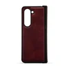 Maska za telefon LEATHER CASE za Samsung Z FOLD 5, Bordo