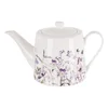 Bel/vijoličen porcelanast čajnik 1 l Louka – Orion